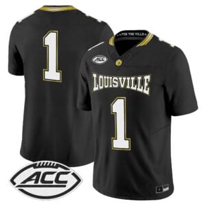 Team Jersey #1 Louisville Cardinals For The Ville All Stitched