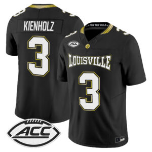 Lincoln Kienholz Jersey #3 Louisville Cardinals For The Ville All Stitched