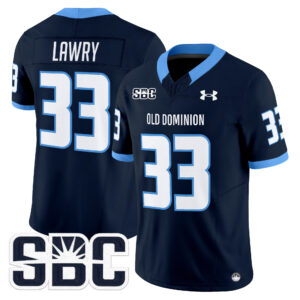 Ray Lawry Jersey #33 Old Dominion Monarchs 2026 All Stitched