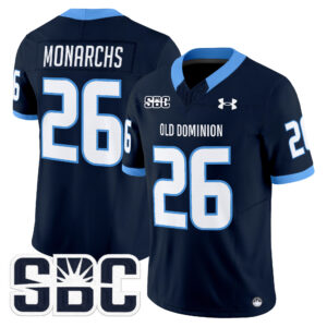 Monarchs Jersey #26 Old Dominion Monarchs 2026 All Stitched