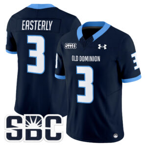 Mario Easterly Jersey #3 Old Dominion Monarchs 2026 All Stitched