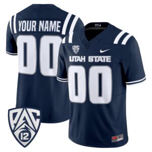 Utah State Aggies 2026 Vapor Limited Custom Jersey - All Stitched