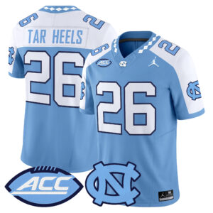Tar Heels Jersey #26 North Carolina Tar Heels 2026 All Stitched