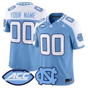 North Carolina Tar Heels 2026 Vapor Limited Custom Jersey - All Stitched