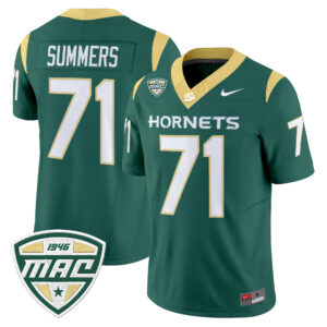 Bryson Summers Jersey #71 Sacramento State Hornets 2026 All Stitched