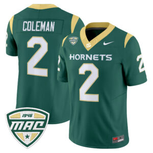Matthew Coleman Jersey #2 Sacramento State Hornets 2026 All Stitched