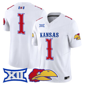 Team Jersey #1 Kansas Jayhawks 2026 All Stitched