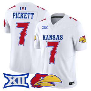 Cam Pickett Jersey #7 Kansas Jayhawks 2026 All Stitched