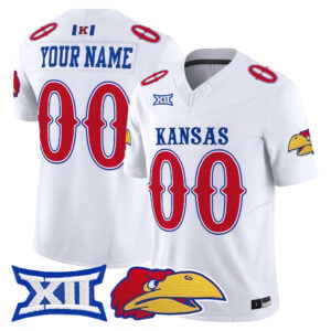 Kansas Jayhawks 2026 Vapor Limited Custom Jersey - All Stitched