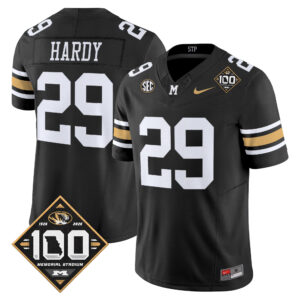 Ahmad Hardy Jersey #29 Missouri Tigers 100th Anniversary Edition All Stitched