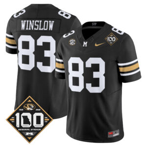 Kellen Winslow Jersey #83 Missouri Tigers 100th Anniversary Edition All Stitched