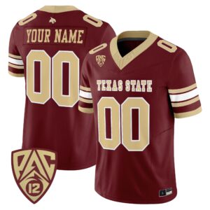 Texas State Bobcats 2026 Vapor Limited Custom Jersey - All Stitched