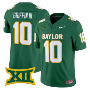 Robert Griffin III Jersey #10 Baylor Bears Throwback All Stitched