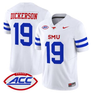 Eric Dickerson Jersey #19 SMU Mustangs 2026 All Stitched