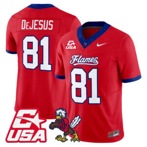 Jakobe DeJesus Jersey #81 Liberty Flames 2026 All Stitched