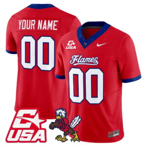 Liberty Flames 2026 Vapor Limited Custom Jersey - All Stitched