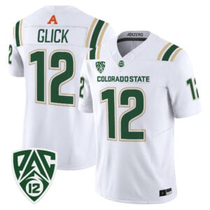 Gary Glick Jersey #12 Colorado State Rams 2026 All Stitched