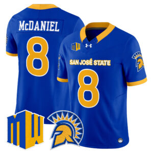 Robert McDaniel Jersey #8 San José State Spartans 2026 All Stitched