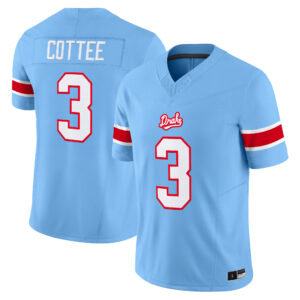 Kyle Cottee Jersey #3 Drake Bulldogs Throwback All Stitched
