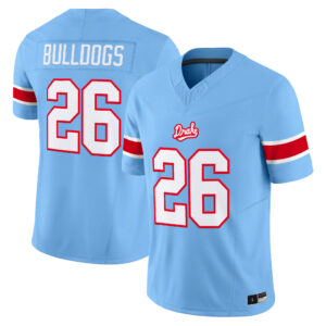 Bulldogs Jersey #26 Drake Bulldogs Throwback All Stitched