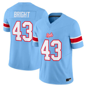 Johnny Bright Jersey #43 Drake Bulldogs Throwback All Stitched