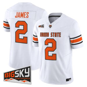 Chedon James Jersey #2 Idaho State Bengals 2026 All Stitched