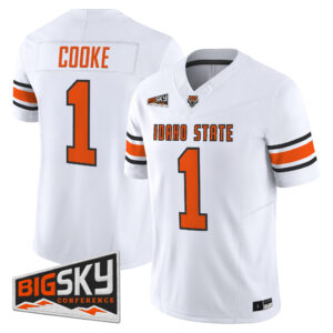 Jordan Cooke Jersey #1 Idaho State Bengals 2026 All Stitched