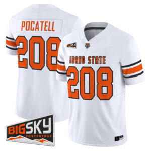 Pocatell Jersey #208 Idaho State Bengals 2026 All Stitched