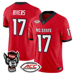 Philip Rivers Jersey #17 NC State Wolfpack 2026 All Stitched