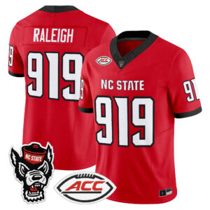 Raleigh Jersey #919 NC State Wolfpack 2026 All Stitched