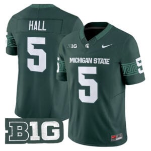 Jordan Hall Jersey #5 Michigan State Spartans 2026 All Stitched