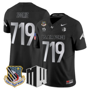 Zoomie Jersey #719 Air Force Falcons 2026 All Stitched