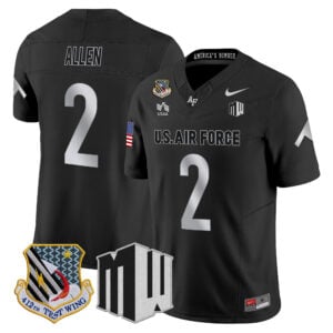 Owen Allen Jersey #2 Air Force Falcons 2026 All Stitched