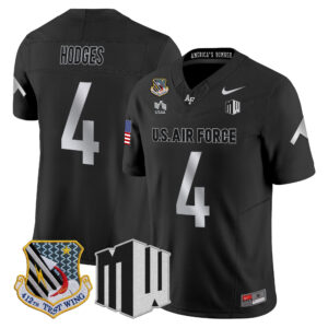 Kemper Hodges Jersey #4 Air Force Falcons 2026 All Stitched