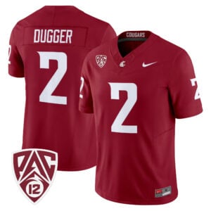 Julian Dugger Jersey #2 Washington State Cougars 2026 All Stitched