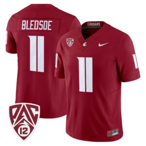 Drew Bledsoe Jersey #11 Washington State Cougars 2026 All Stitched