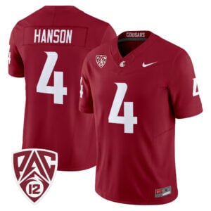 Jason Hanson Jersey #4 Washington State Cougars 2026 All Stitched