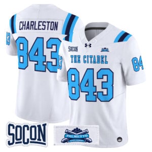 Charleston Jersey #843 The Citadel Bulldogs 2026 All Stitched