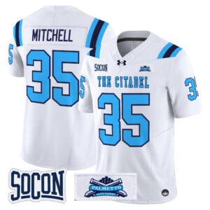Stump Mitchell Jersey #35 The Citadel Bulldogs 2026 All Stitched