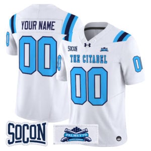 The Citadel Bulldogs 2026 Vapor Limited Custom Jersey - All Stitched
