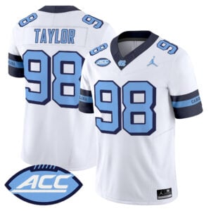 Lawrence Taylor Jersey #98 North Carolina Tar Heels Throwback All Stitched