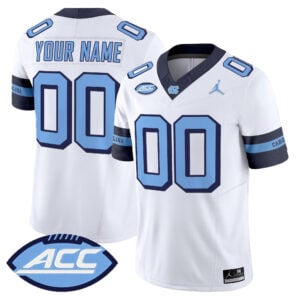 North Carolina Tar Heels Throwback Vapor Limited Custom Jersey - All Stitched