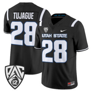 Carson Tujague Jersey #28 Utah State Aggies 2026 All Stitched