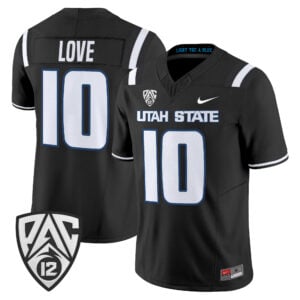 Jordan Love Jersey #10 Utah State Aggies 2026 All Stitched