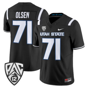 Merlin Olsen Jersey #71 Utah State Aggies 2026 All Stitched