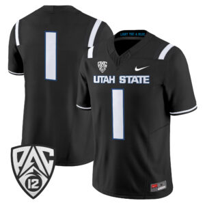 Team Jersey #1 Utah State Aggies 2026 All Stitched
