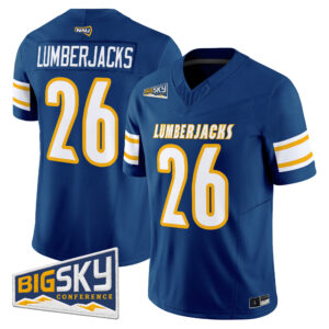 Lumberjacks Jersey #26 Northern Arizona Lumberjacks 2026 All Stitched
