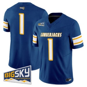 Team Jersey #1 Northern Arizona Lumberjacks 2026 All Stitched
