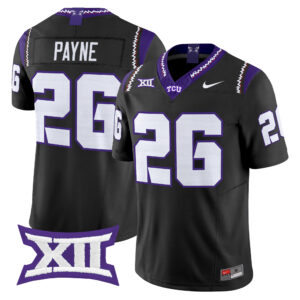 Jeremy Payne Jersey #26 TCU Horned Frogs 2026 All Stitched