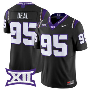 Markis Deal Jersey #95 TCU Horned Frogs 2026 All Stitched